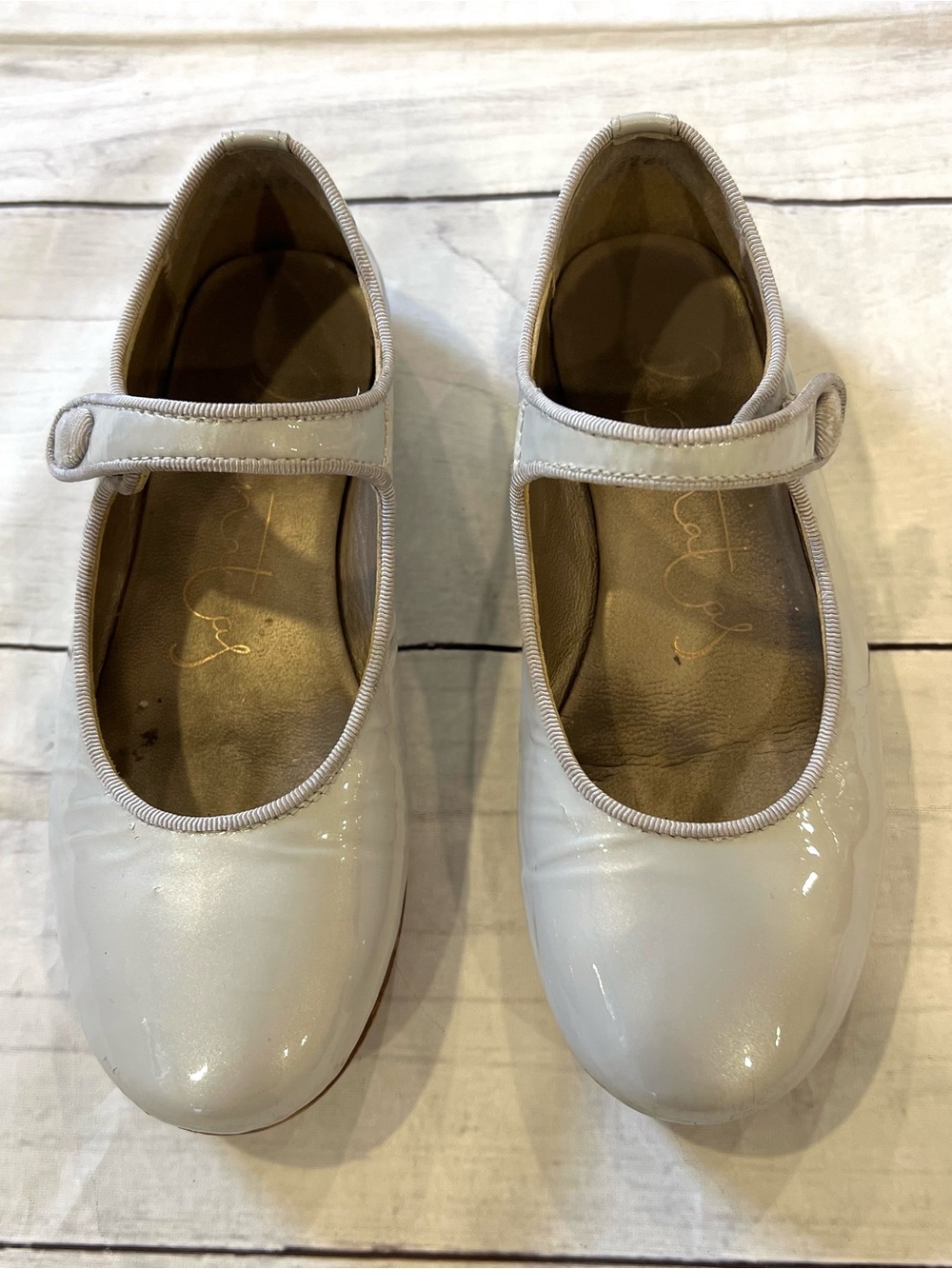 Papanatas Girls Patent Mary Jane Shoes